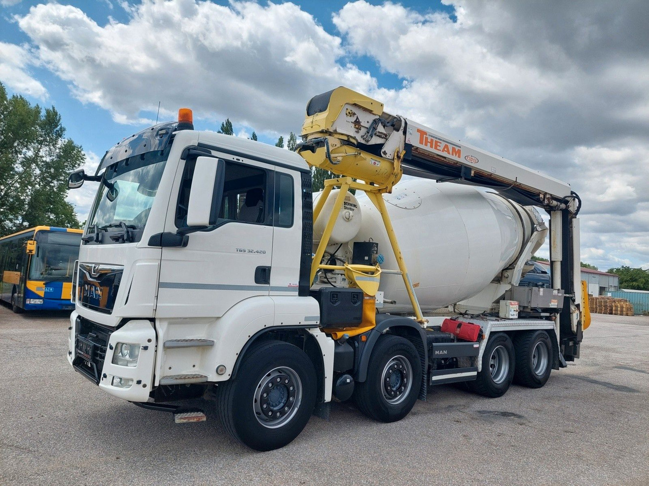 MAN TGS 32.420 BB Stetter AM 8 FHCBL + Theam T3D16 - Betonmixer: afbeelding 1 MAN TGS 32.420 BB Stetter AM 8 FHCBL + Theam T3D16 - Betonmixer: afbeelding 1