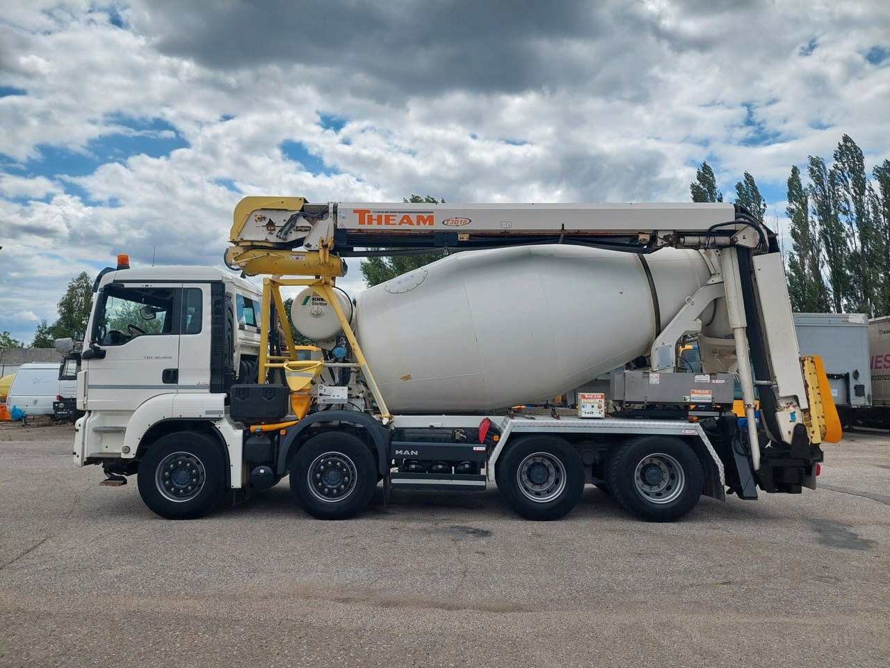 MAN TGS 32.420 BB Stetter AM 8 FHCBL + Theam T3D16 - Betonmixer: afbeelding 5 MAN TGS 32.420 BB Stetter AM 8 FHCBL + Theam T3D16 - Betonmixer: afbeelding 5
