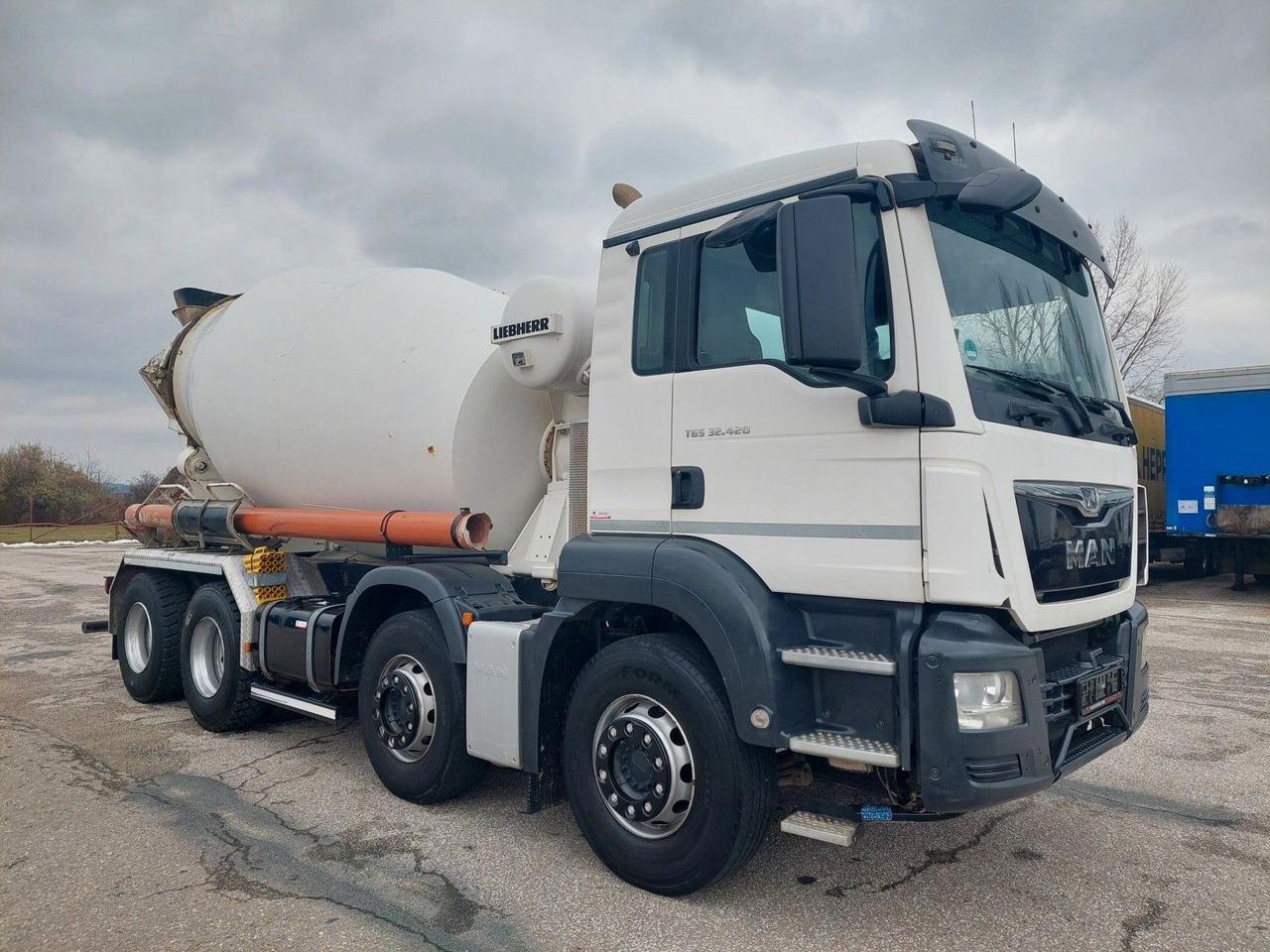MAN TGS 32.420 BB mix Liebherr 9m3 8x4 - Betonmixer: afbeelding 2 MAN TGS 32.420 BB mix Liebherr 9m3 8x4 - Betonmixer: afbeelding 2
