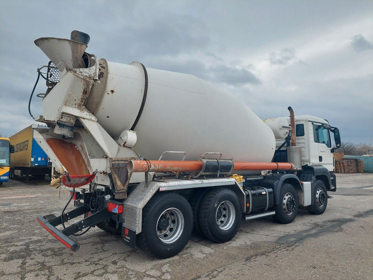 MAN TGS 32.420 BB mix Liebherr 9m3 8x4 - Betonmixer: afbeelding 4 MAN TGS 32.420 BB mix Liebherr 9m3 8x4 - Betonmixer: afbeelding 4
