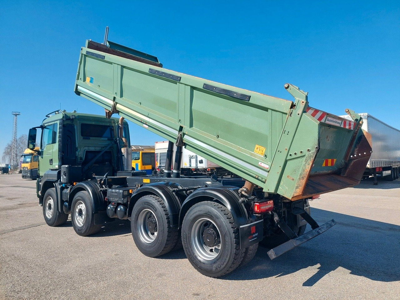 MAN TGS 35.460 BB Meiller Bordmatik 8x4 - Kipper vrachtwagen: afbeelding 3 MAN TGS 35.460 BB Meiller Bordmatik 8x4 - Kipper vrachtwagen: afbeelding 3