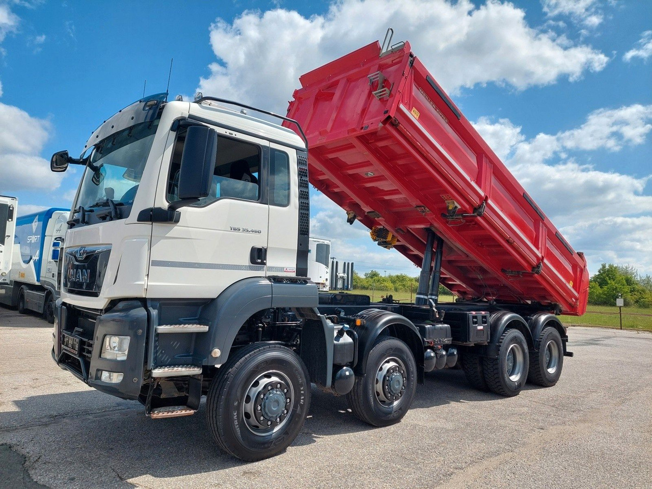 MAN TGS 35.460 BB Meiller Bordmatik 8x6 - Kipper vrachtwagen: afbeelding 1 MAN TGS 35.460 BB Meiller Bordmatik 8x6 - Kipper vrachtwagen: afbeelding 1