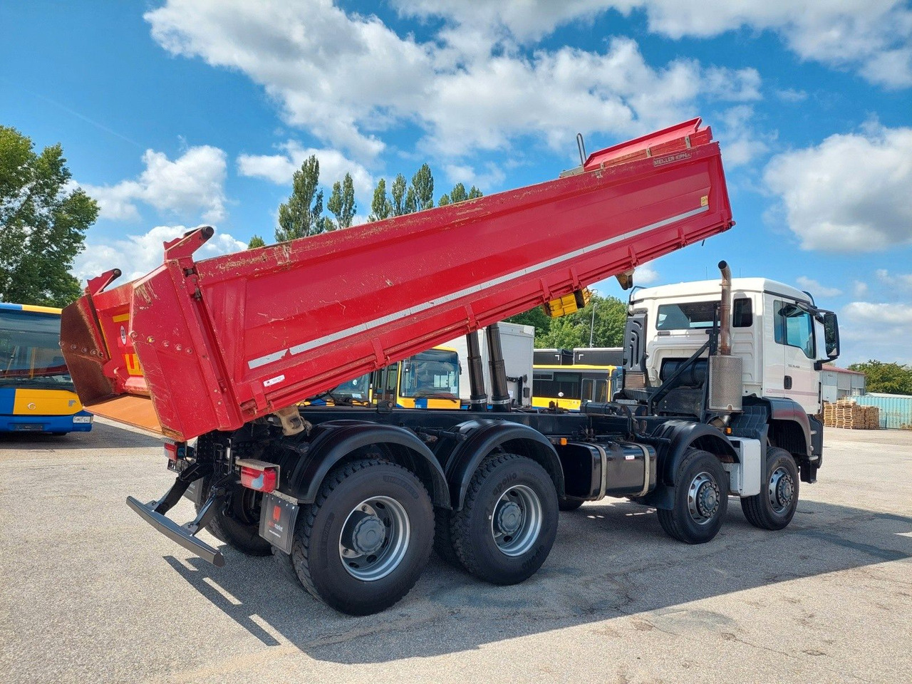 MAN TGS 35.460 BB Meiller Bordmatik 8x6 - Kipper vrachtwagen: afbeelding 4 MAN TGS 35.460 BB Meiller Bordmatik 8x6 - Kipper vrachtwagen: afbeelding 4