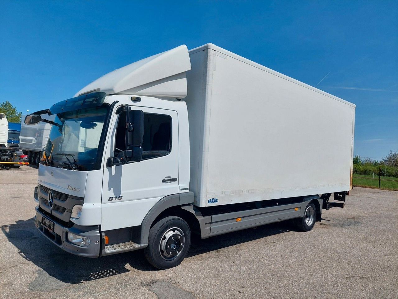 Mercedes-Benz Atego 816 4x2 - Bestelwagen gesloten laadbak: afbeelding 1 Mercedes-Benz Atego 816 4x2 - Bestelwagen gesloten laadbak: afbeelding 1