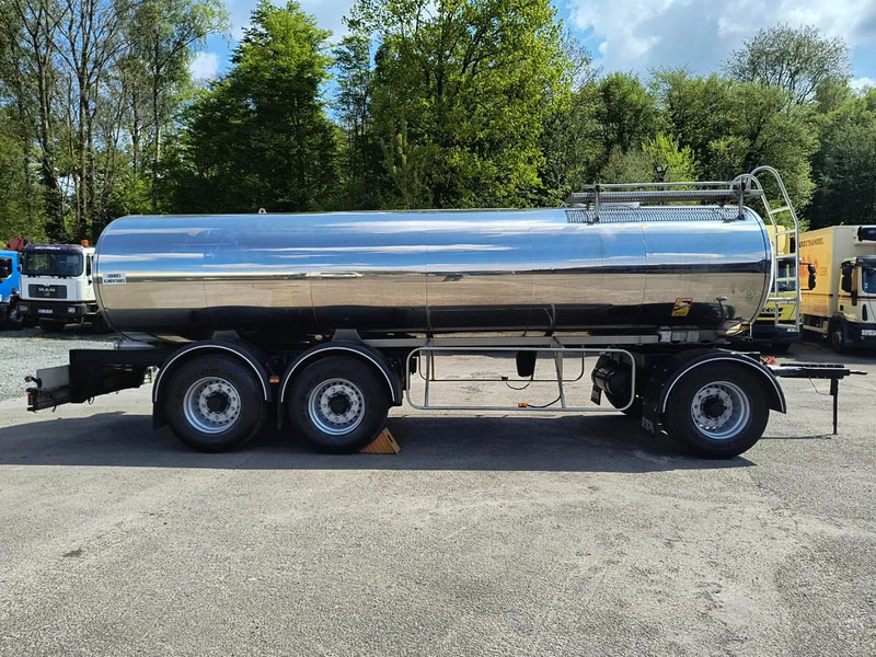 ETA 16500L INSULATED INOX TANK - 1 COMP - Tank aanhanger: afbeelding 4 ETA 16500L INSULATED INOX TANK - 1 COMP - Tank aanhanger: afbeelding 4