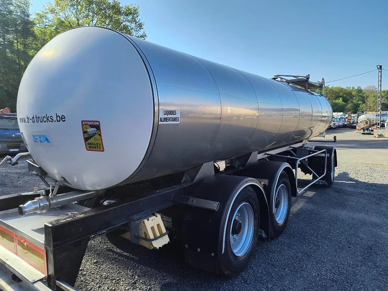 ETA INSULATED INOX TANK 16500L - 1 COMP - Tank aanhanger: afbeelding 5 ETA INSULATED INOX TANK 16500L - 1 COMP - Tank aanhanger: afbeelding 5