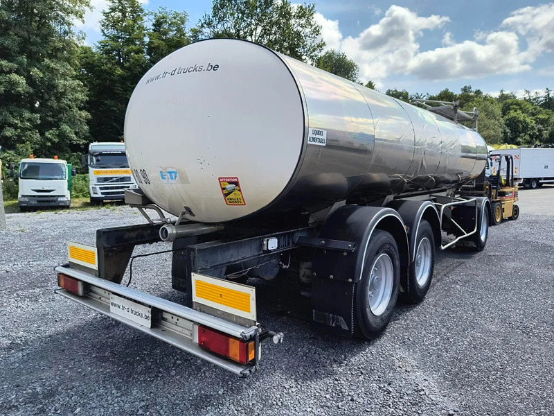 ETA ISOLATED INOX TANK 15000L - 1 COMP - Tank aanhanger: afbeelding 4 ETA ISOLATED INOX TANK 15000L - 1 COMP - Tank aanhanger: afbeelding 4