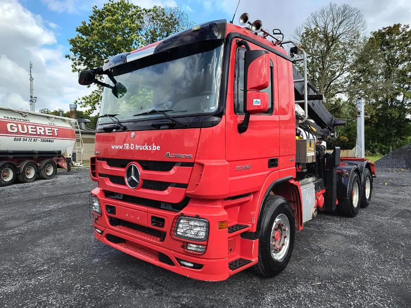 Mercedes-Benz Actros 3360 V8 CRANE HIAB 251S80 - 6X4 - V8 - Houttransport, Kraanwagen: afbeelding 1 Mercedes-Benz Actros 3360 V8 CRANE HIAB 251S80 - 6X4 - V8 - Houttransport, Kraanwagen: afbeelding 1