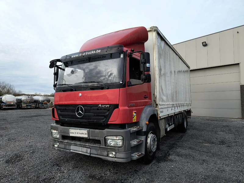 Mercedes-Benz Axor 1829 + D'HOLLANDIA 2000 KG - Schuifzeilen vrachtwagen: afbeelding 1 Mercedes-Benz Axor 1829 + D'HOLLANDIA 2000 KG - Schuifzeilen vrachtwagen: afbeelding 1