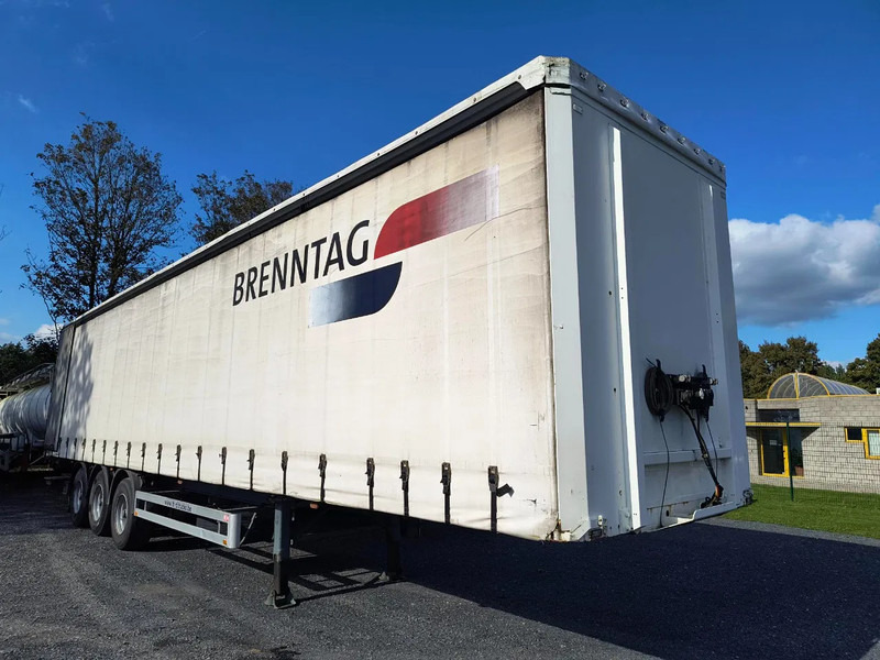 Pacton D'HOLLANDIA 2000KG + 2 LIFT AXLES - Schuifzeiloplegger: afbeelding 1 Pacton D'HOLLANDIA 2000KG + 2 LIFT AXLES - Schuifzeiloplegger: afbeelding 1