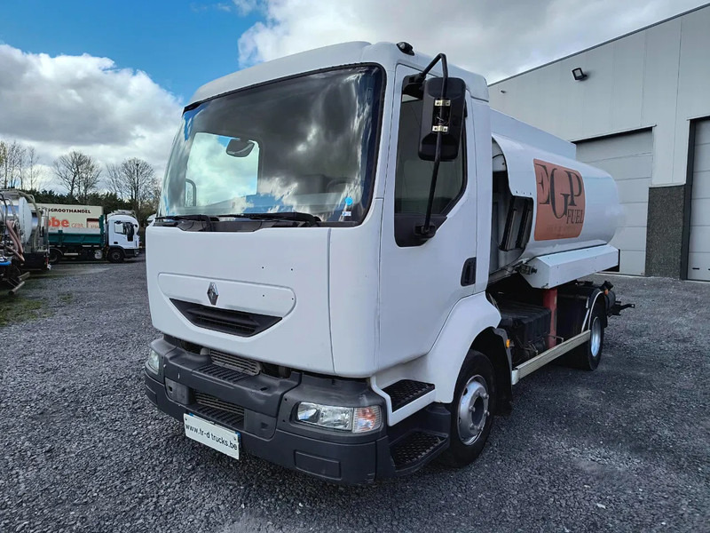 Renault Midlum 220 8000L FUEL / CARBURANT TANK - 3 COMP/ A LAMES - Tankwagen: afbeelding 1 Renault Midlum 220 8000L FUEL / CARBURANT TANK - 3 COMP/ A LAMES - Tankwagen: afbeelding 1