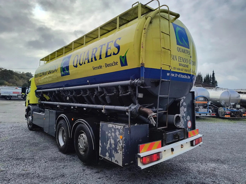 Tankwagen Scania 94 G.300 6X2 FOODBULK SILO - 8 COMP. - STEERING AXLE: afbeelding 7