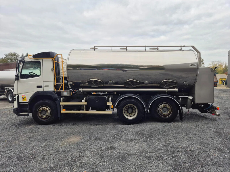 Tankwagen voor het vervoer van melk Volvo FMX 410 15000L INSULATED INOX TANK - 3 COMP (!): afbeelding 8