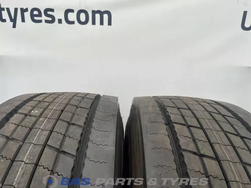 Bridgestone Bridgestone 315/80R22.5 DURAVIS R-STEER002 156/150 M+S 3PMSF gebruikte set - Band voor Vrachtwagen: afbeelding 2 Bridgestone Bridgestone 315/80R22.5 DURAVIS R-STEER002 156/150 M+S 3PMSF gebruikte set - Band voor Vrachtwagen: afbeelding 2