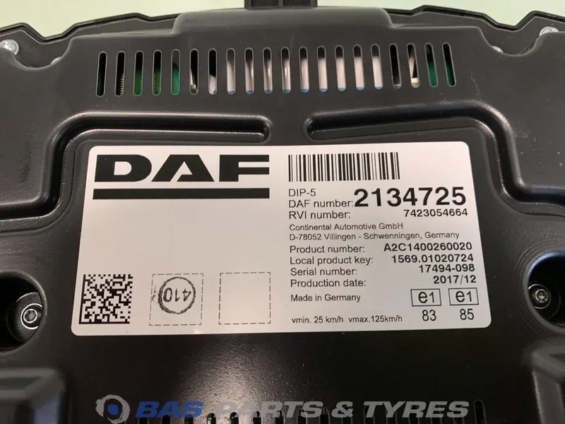 DAF LF Euro 6 - Instrumentenpaneel voor Vrachtwagen: afbeelding 3 DAF LF Euro 6 - Instrumentenpaneel voor Vrachtwagen: afbeelding 3