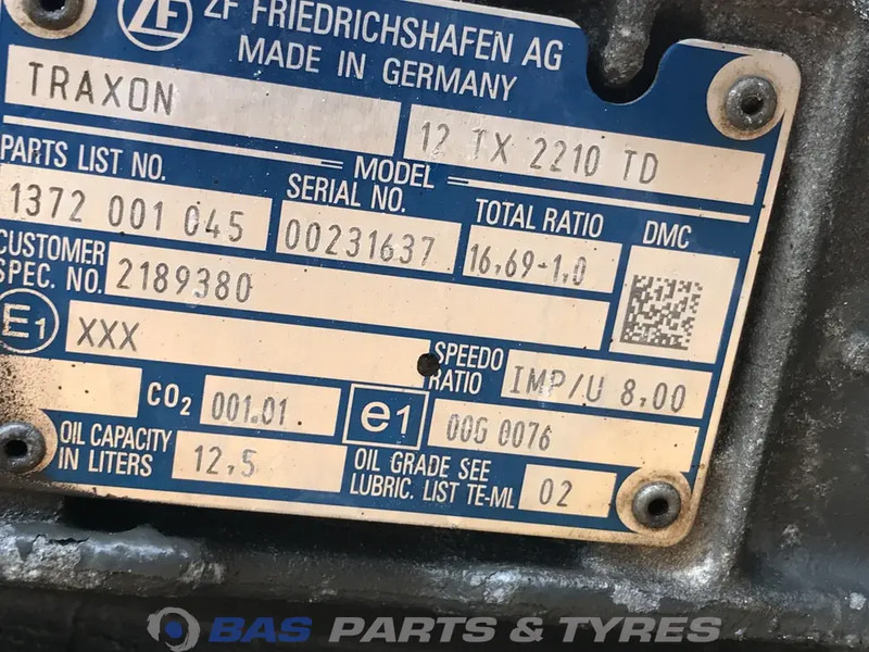 DAF XF G2 - Versnellingsbak voor Vrachtwagen: afbeelding 5 DAF XF G2 - Versnellingsbak voor Vrachtwagen: afbeelding 5