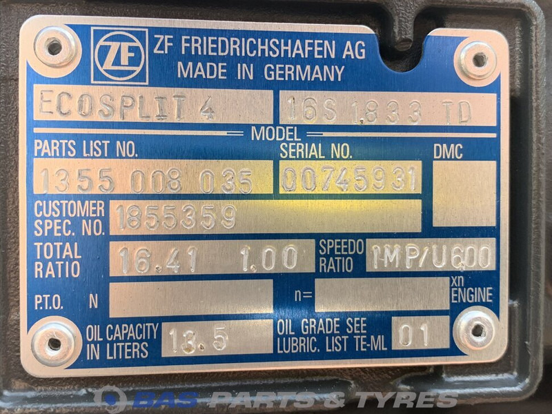 DAF XF106 - Versnellingsbak voor Vrachtwagen: afbeelding 5 DAF XF106 - Versnellingsbak voor Vrachtwagen: afbeelding 5