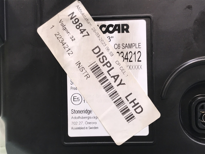 DAF XG+ - Instrumentenpaneel voor Vrachtwagen: afbeelding 3 DAF XG+ - Instrumentenpaneel voor Vrachtwagen: afbeelding 3