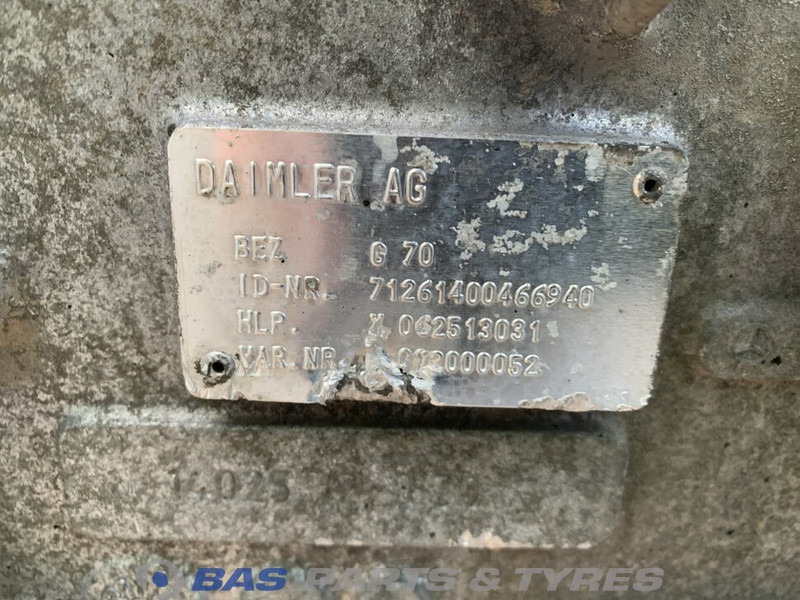 Mercedes-Benz Atego Mercedes G70-6 Powershift 3 Versnellingsbak A 001 260 36 00 - Versnellingsbak voor Vrachtwagen: afbeelding 5 Mercedes-Benz Atego Mercedes G70-6 Powershift 3 Versnellingsbak A 001 260 36 00 - Versnellingsbak voor Vrachtwagen: afbeelding 5