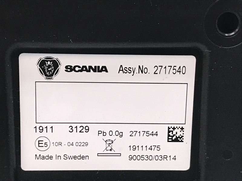 Scania R-Serie NextGen - Instrumentenpaneel voor Vrachtwagen: afbeelding 3 Scania R-Serie NextGen - Instrumentenpaneel voor Vrachtwagen: afbeelding 3