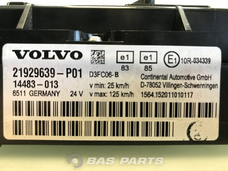 Volvo FE Euro 6 - Instrumentenpaneel voor Vrachtwagen: afbeelding 3 Volvo FE Euro 6 - Instrumentenpaneel voor Vrachtwagen: afbeelding 3
