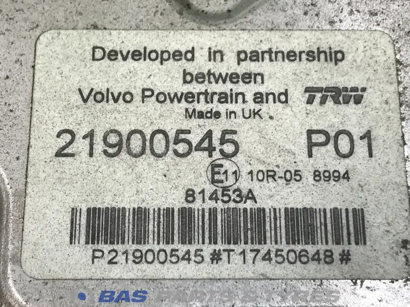 Volvo Motormanagement ECU Volvo 21900541 - ECU voor Vrachtwagen: afbeelding 3 Volvo Motormanagement ECU Volvo 21900541 - ECU voor Vrachtwagen: afbeelding 3