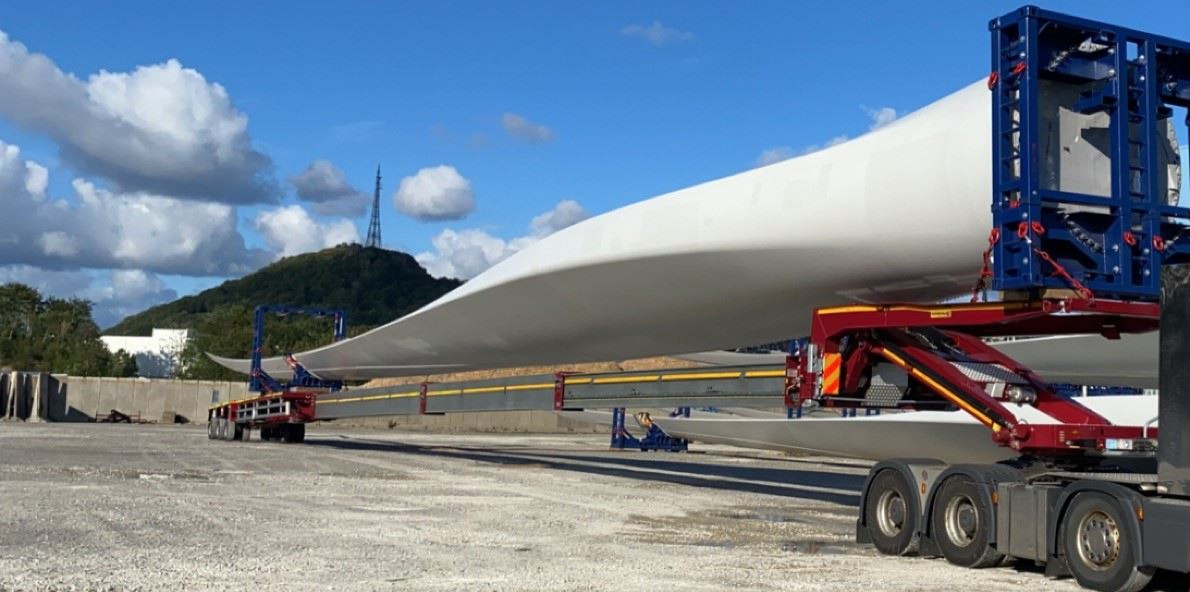 Faymonville F-S43-2GXX (Bladetrailer) - Dieplader oplegger: afbeelding 1 Faymonville F-S43-2GXX (Bladetrailer) - Dieplader oplegger: afbeelding 1