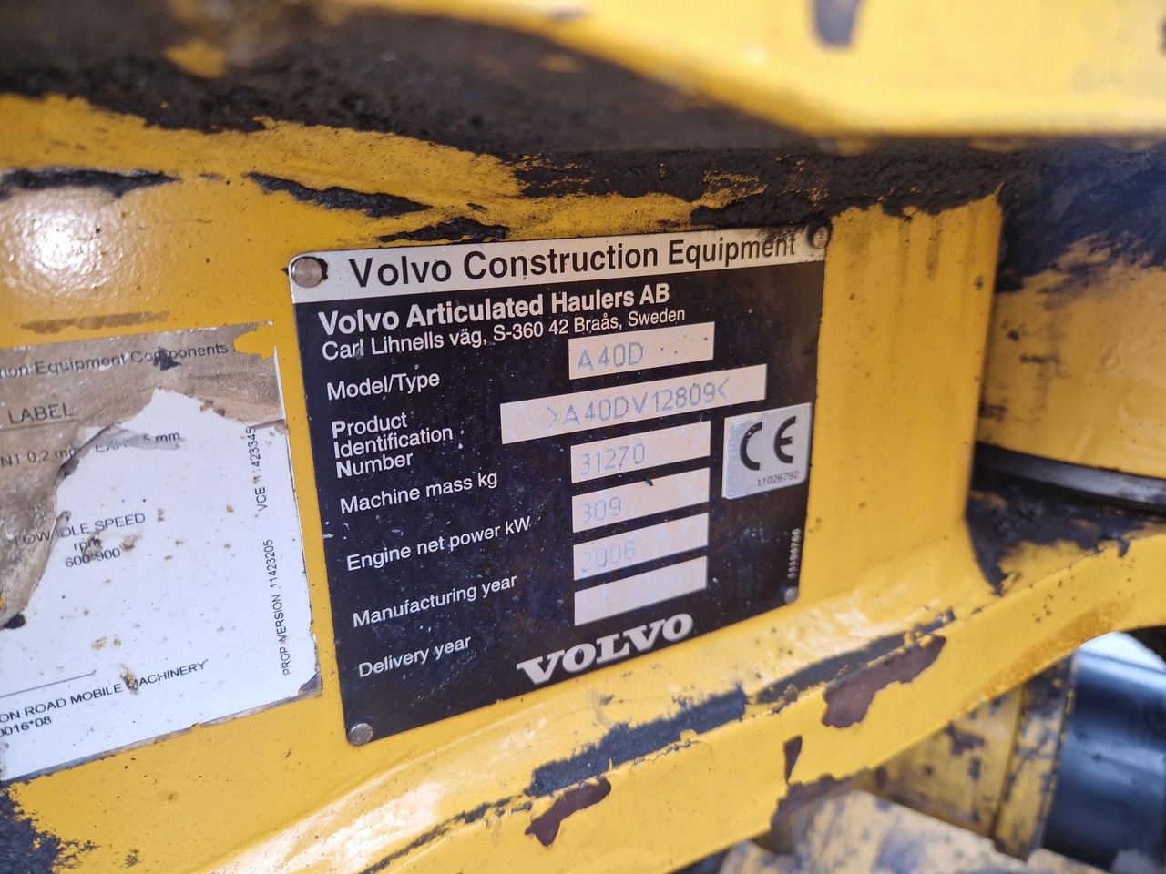 DUMPER VOLVO A40D - Kiepwagen met knikbesturing: afbeelding 5 DUMPER VOLVO A40D - Kiepwagen met knikbesturing: afbeelding 5