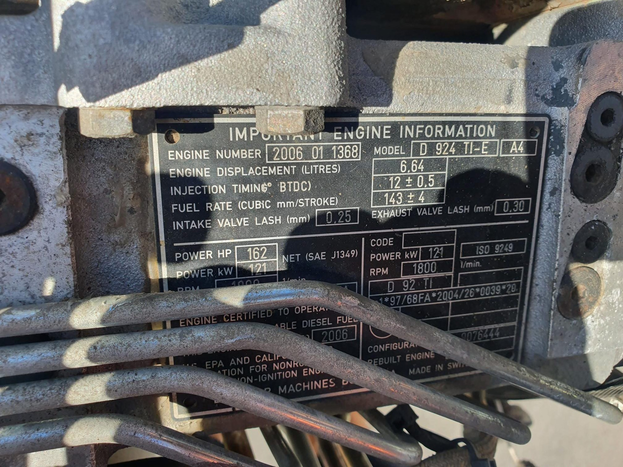 LIEBHERR D924 TI E A4 - Motor voor Bouwmachine: afbeelding 5 LIEBHERR D924 TI E A4 - Motor voor Bouwmachine: afbeelding 5