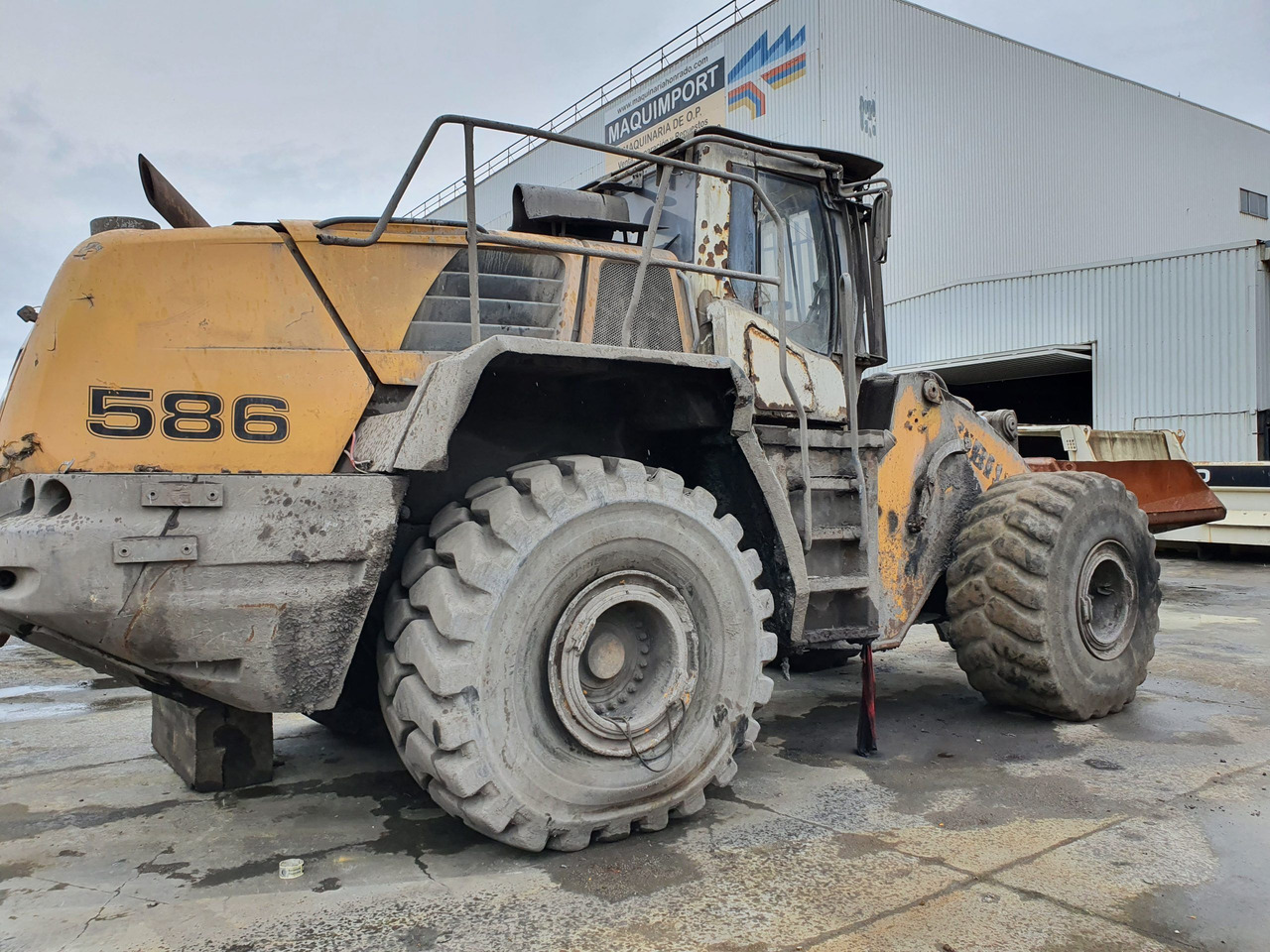 LIEBHERR L586 (2012) N/S: VATZ0461KZB032127 - Wiellader: afbeelding 3 LIEBHERR L586 (2012) N/S: VATZ0461KZB032127 - Wiellader: afbeelding 3