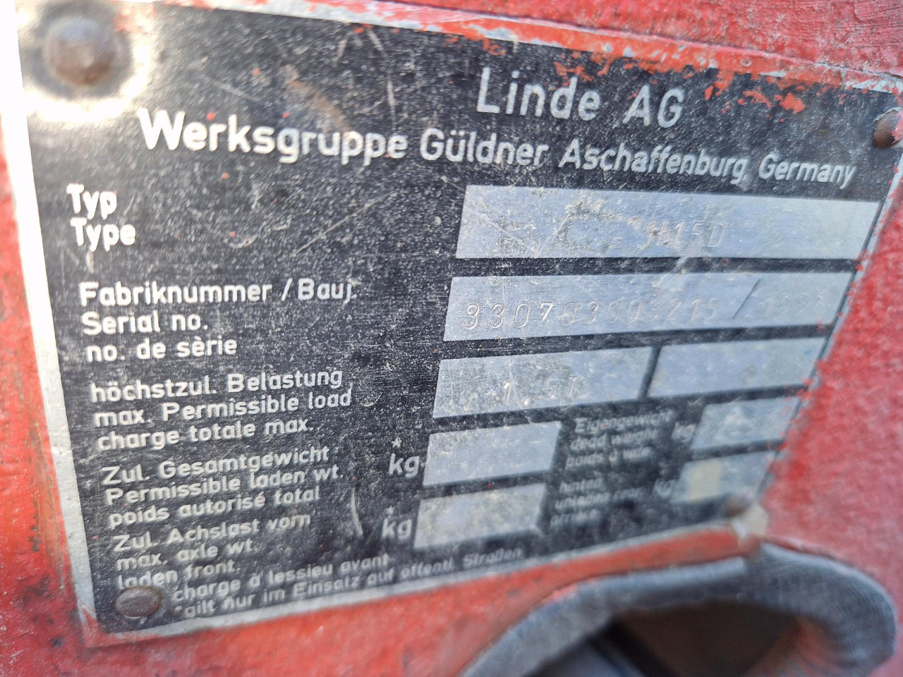 Linde H15D - Heftruck: afbeelding 5 Linde H15D - Heftruck: afbeelding 5