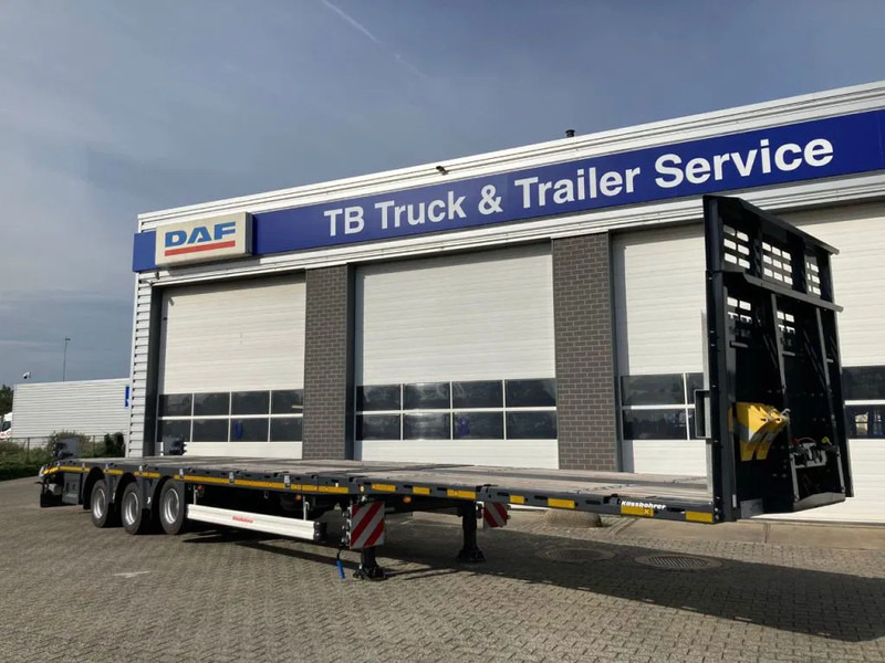 Kässbohrer SPA M3 / 1N - 18 / 27 Heavy Duty uitschuifbare vlakke mega trailer met liftas, rongen en oprijplaten - Gesloten oplegger: afbeelding 3 Kässbohrer SPA M3 / 1N - 18 / 27 Heavy Duty uitschuifbare vlakke mega trailer met liftas, rongen en oprijplaten - Gesloten oplegger: afbeelding 3