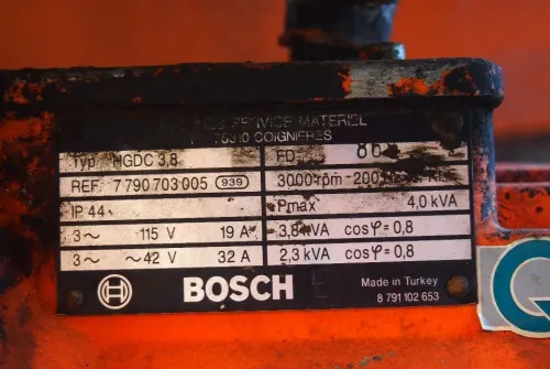 Bouwmaterieel Agregat Bosch 2006 i Młot do kucia: afbeelding 6 Bouwmaterieel Agregat Bosch 2006 i Młot do kucia: afbeelding 6
