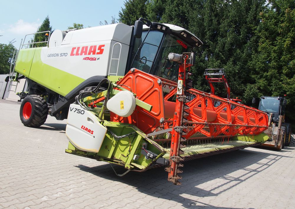 Kombajn zbożawy Claas Lexon 570 Kombajn zbożowy CLAAS LEXION 570+ heder VARIO 7,5m - Maaidorser: afbeelding 3 Kombajn zbożawy Claas Lexon 570 Kombajn zbożowy CLAAS LEXION 570+ heder VARIO 7,5m - Maaidorser: afbeelding 3