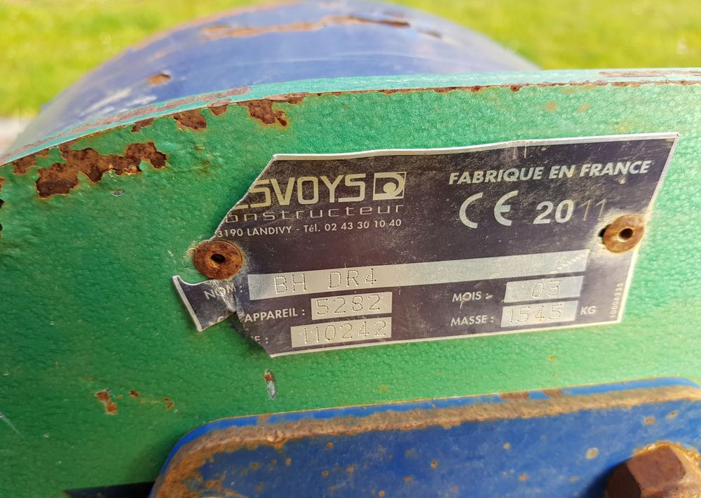 Kosiarka bijakowa Desvoys BH DR4 2011 - Klepelmaaier: afbeelding 5 Kosiarka bijakowa Desvoys BH DR4 2011 - Klepelmaaier: afbeelding 5