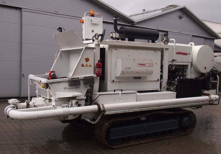 Pompa do betonu Mecbo Cartrack P4,65 APV 70bar 2009 Pompa do betonu MECBO P4,65 na gąsienicach - Kleine betonpomp: afbeelding 1 Pompa do betonu Mecbo Cartrack P4,65 APV 70bar 2009 Pompa do betonu MECBO P4,65 na gąsienicach - Kleine betonpomp: afbeelding 1