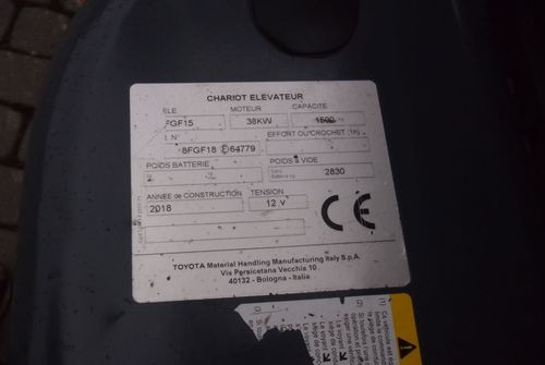 Wózek widłowy Toyota 8FGF15 2018 TRIPLEX system SAS (blokowanie tylnej osi) - LPG heftruck: afbeelding 5 Wózek widłowy Toyota 8FGF15 2018 TRIPLEX system SAS (blokowanie tylnej osi) - LPG heftruck: afbeelding 5