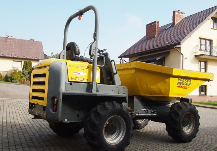 Minidumper Wozidło Wacker 6001 typ D06-06 2014 Wozidło budowlane Wacker Neuson: afbeelding 6 Minidumper Wozidło Wacker 6001 typ D06-06 2014 Wozidło budowlane Wacker Neuson: afbeelding 6