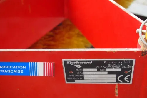 Zmiatarka Rabaud Szerokość robocza 2m - Veeg: afbeelding 3 Zmiatarka Rabaud Szerokość robocza 2m - Veeg: afbeelding 3