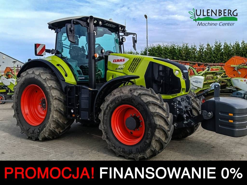 Claas Axion 870 Cmatic - Tractor: afbeelding 1 Claas Axion 870 Cmatic - Tractor: afbeelding 1