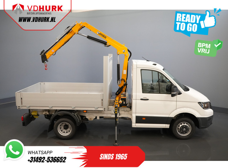 Volkswagen Crafter 50 165 pk Effer 352S Kraan/ Crane/ Kran/ Autokran/ PTO/ Open laadbak/ Dubbel Lucht - Bestelwagen: afbeelding 4 Volkswagen Crafter 50 165 pk Effer 352S Kraan/ Crane/ Kran/ Autokran/ PTO/ Open laadbak/ Dubbel Lucht - Bestelwagen: afbeelding 4