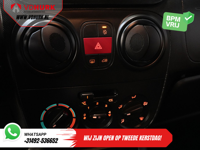 Kleine bestelwagen Fiat Fiorino 1.3 MJ 95 pk BPM VRIJ UNIEK! NL Auto/ APK 05-2026/ Carplay/ Gestof. Laadruimte/ Trekhaak/ Airco: afbeelding 18