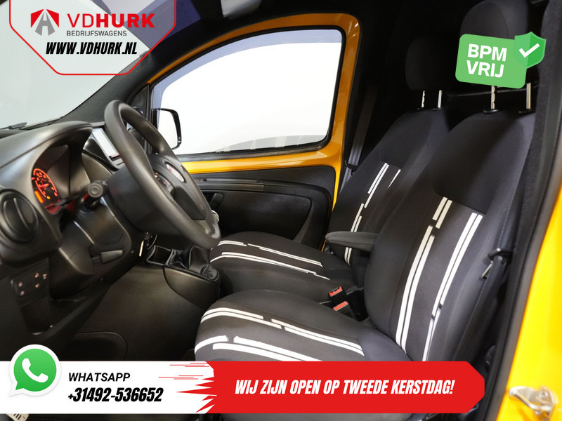 Kleine bestelwagen Fiat Fiorino 1.3 MJ 95 pk BPM VRIJ UNIEK! NL Auto/ APK 05-2026/ Carplay/ Gestof. Laadruimte/ Trekhaak/ Airco: afbeelding 12