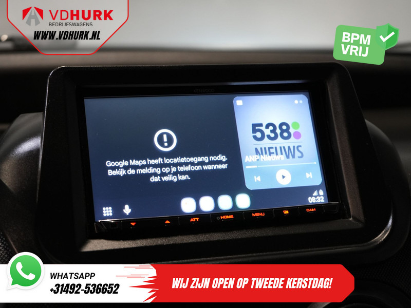 Kleine bestelwagen Fiat Fiorino 1.3 MJ 95 pk BPM VRIJ UNIEK! NL Auto/ APK 05-2026/ Carplay/ Gestof. Laadruimte/ Trekhaak/ Airco: afbeelding 20