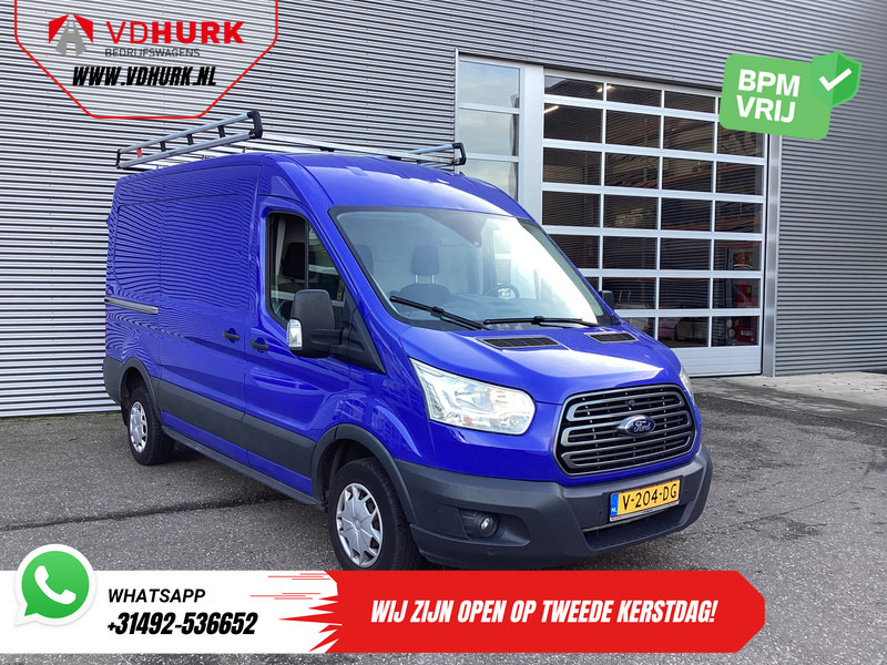 Ford Transit 2.0 TDCI 130 pk L2H2 Trend NL Auto/ 2xSchuifdeur/ Imperaal + Ladder/ Inrichting/ Cruise/ Camera/ Trekhaak/ PDC/ Airco - Kleine bestelwagen: afbeelding 1 Ford Transit 2.0 TDCI 130 pk L2H2 Trend NL Auto/ 2xSchuifdeur/ Imperaal + Ladder/ Inrichting/ Cruise/ Camera/ Trekhaak/ PDC/ Airco - Kleine bestelwagen: afbeelding 1