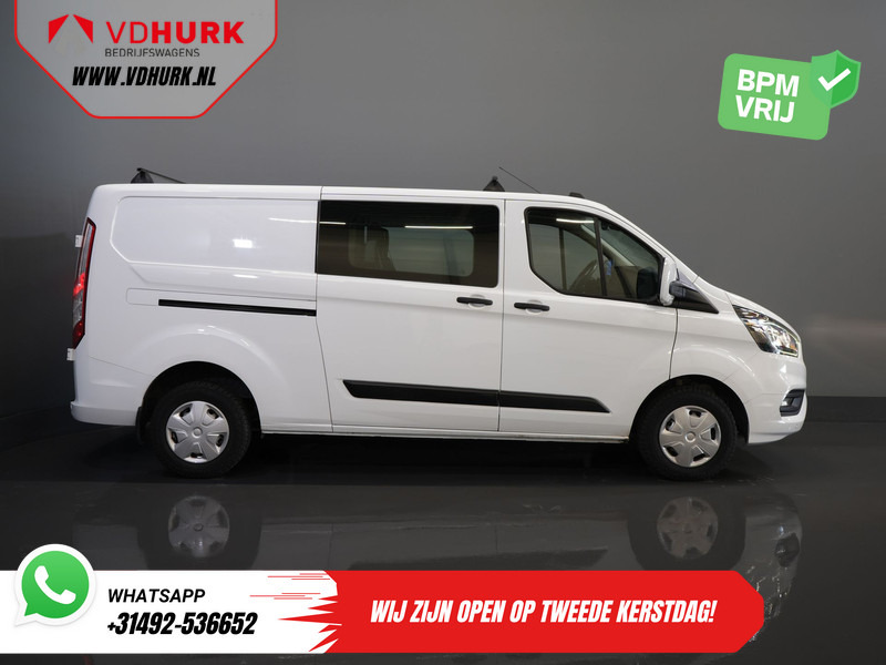 Kleine bestelwagen, Bestelwagen met dubbele cabine Ford Transit Custom 2.0 TDCI L2 Trend DC Dubbel Cabine BPM VRIJ! Stoelverw./ Carplay/ 2.7t Trekverm./ Navi/ PDC/ Cruise: afbeelding 11