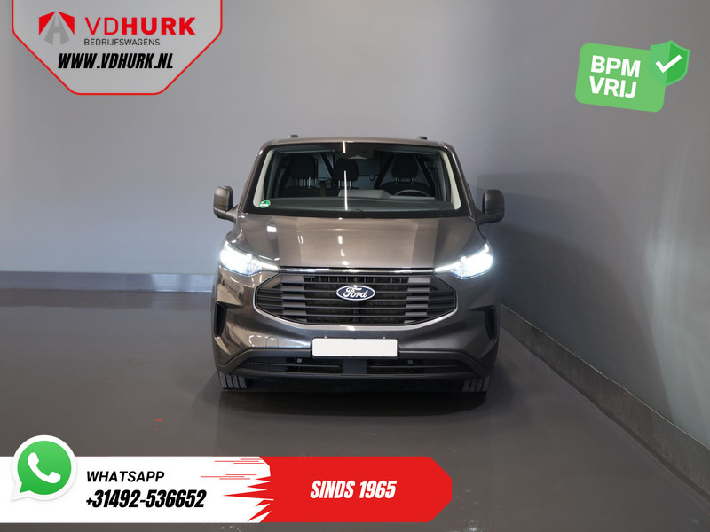 Kleine bestelwagen Ford Transit Custom 320 2.0 TDCI 136 pk Aut. L2 Trend BPM VRIJ! Garantie 3-28'/ LED/ Adapt.Cruise/ 2.7t Trekverm./ Carplay/ Camera/ Trekhaak: afbeelding 7