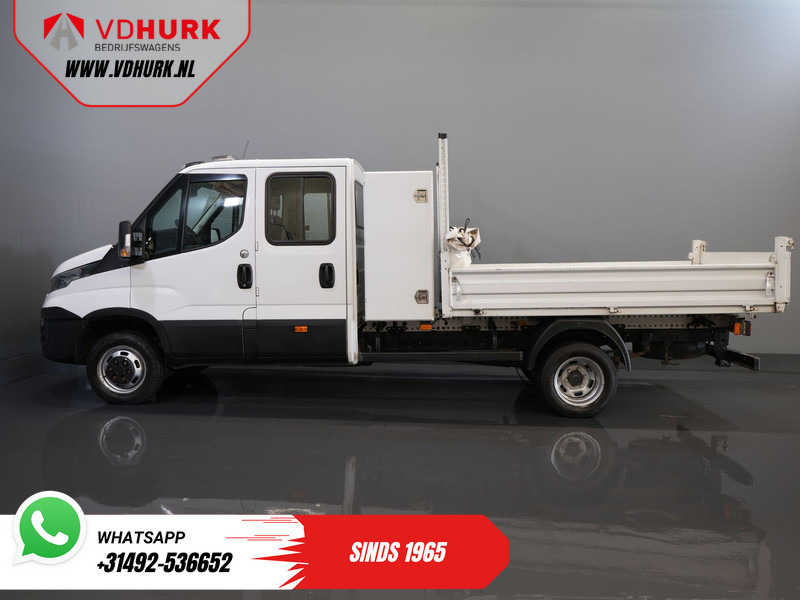Bestelwagen open laadbak, Bestelwagen met dubbele cabine Iveco Daily 35C14D 2.3 140 pk Aut. ZF DC Dubbel Cabine 6 Pers./ Kipper/ Pick Up/ Open Laadbak/ Kieper/ 3.5t Trekverm./ Dubbel Lucht/ Gev.Sto: afbeelding 10
