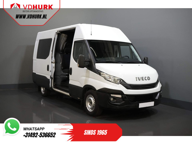 Gesloten bestelwagen, Bestelwagen met dubbele cabine Iveco Daily 35S16V 2.3 L3H2 155 pk Aut. DC Dubbel Cabine EXPORT ONLY 3.5T trekverm./ Climate/ Cruise/ Camera/ Trekhaak: afbeelding 8