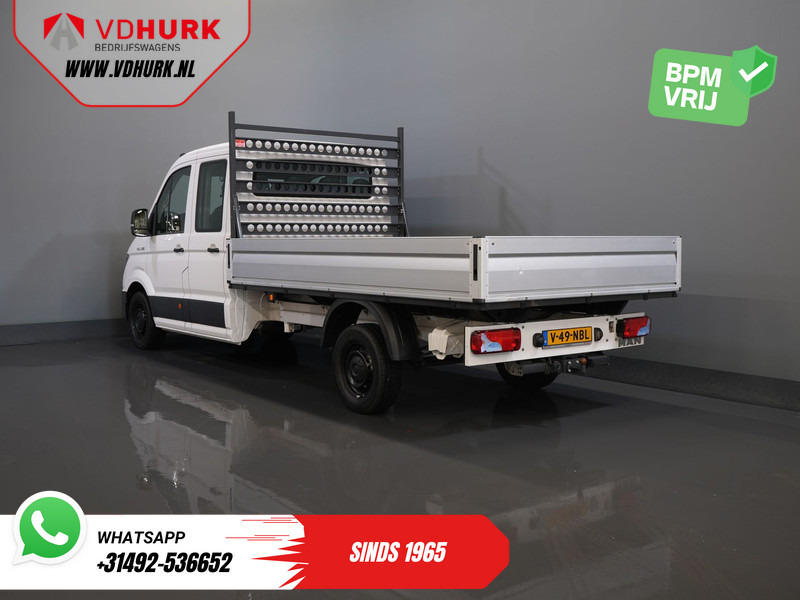 MAN TGE 3.180 DSG Aut. DC Dubbel Cabine BPM VRIJ! Open Laadbak 350x203/ 7 Pers./ Carplay/ Trekhaak/ Cruise/ 2.8t Trekverm./ Airco/ Pick - Bestelwagen open laadbak, Bestelwagen met dubbele cabine: afbeelding 2 MAN TGE 3.180 DSG Aut. DC Dubbel Cabine BPM VRIJ! Open Laadbak 350x203/ 7 Pers./ Carplay/ Trekhaak/ Cruise/ 2.8t Trekverm./ Airco/ Pick - Bestelwagen open laadbak, Bestelwagen met dubbele cabine: afbeelding 2